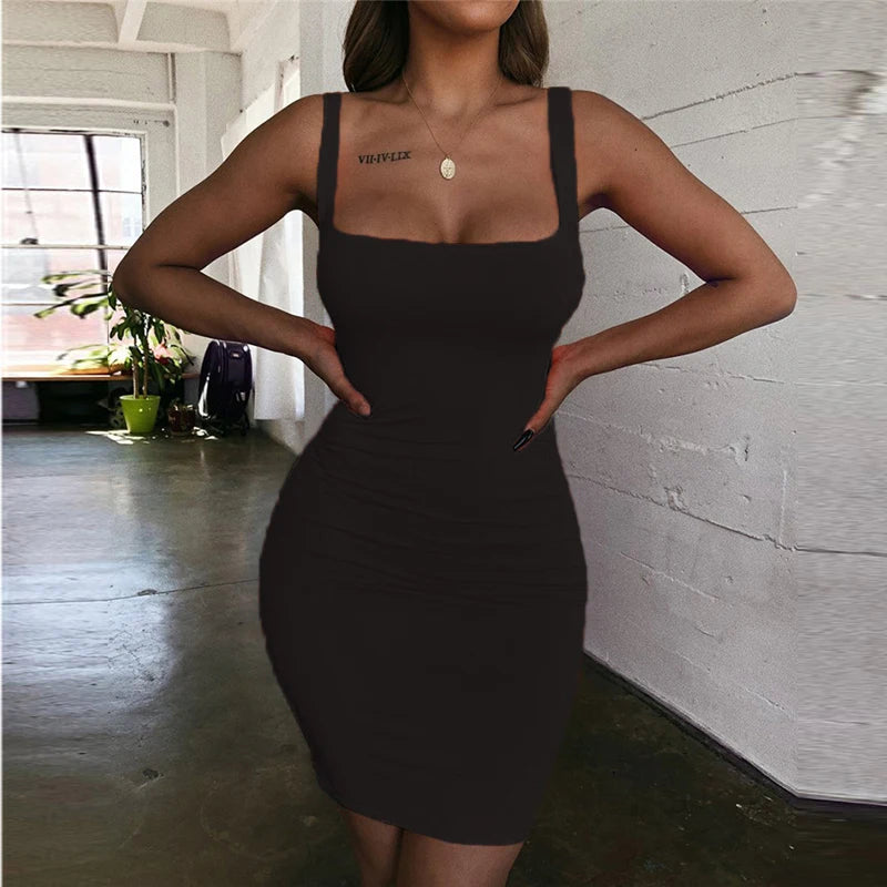 Vestido Bodycon Rosa — Mini Vestido Justo para Festa