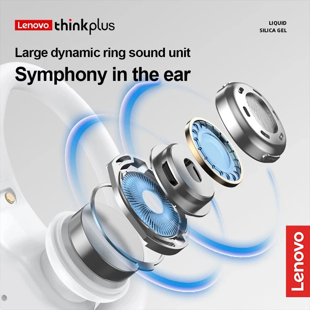 Lenovo LP75 — Earphones Desportivos Bluetooth 5.3