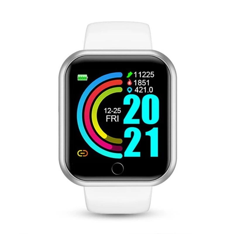 Smartwatch Unissexo — Bluetooth, Música, Fitness e Monitor de Sono