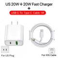Carregador Rápido 35W PD — iPhone e iPad com Cabo USB-C