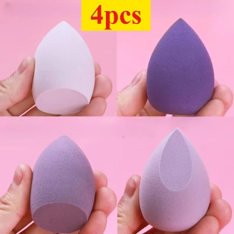 Set de Esponjas de Maquilhagem — Uso Seco e Húmido para Base e Pó | 4/7/18 peças