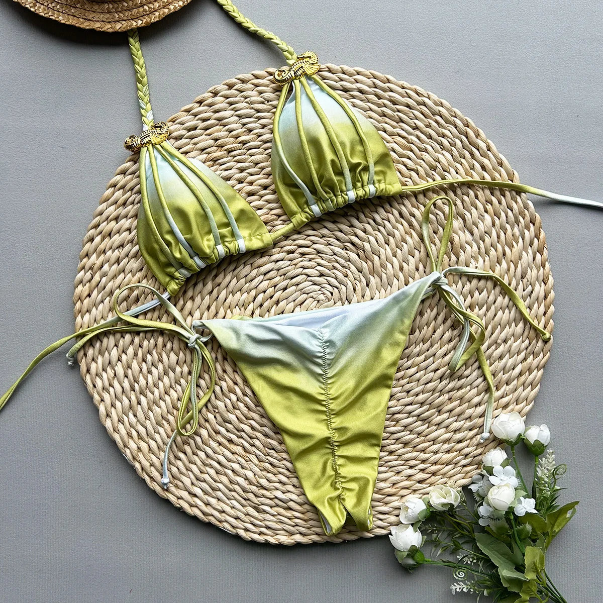 Bikini Tie Dye Sexy — Conjunto Duas Peças | 2025