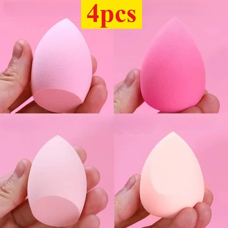 Set de Esponjas de Maquilhagem — Uso Seco e Húmido para Base e Pó | 4/7/18 peças