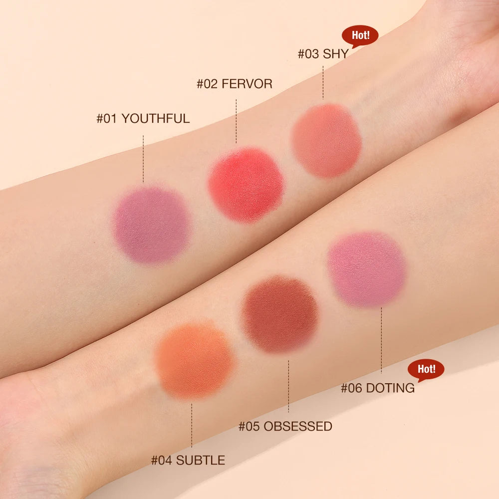 O.TWO.O Batom Blush Stick 3-em-1 — Olhos, Maçãs do Rosto e Lábios