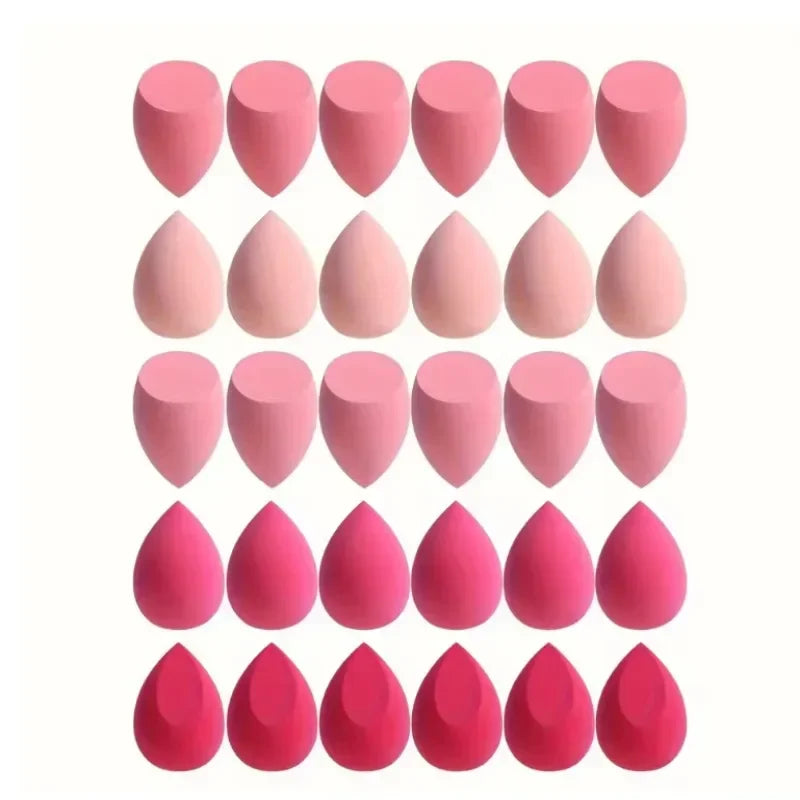 Set de Esponjas de Maquilhagem — Uso Seco e Húmido para Base e Pó | 4/7/18 peças