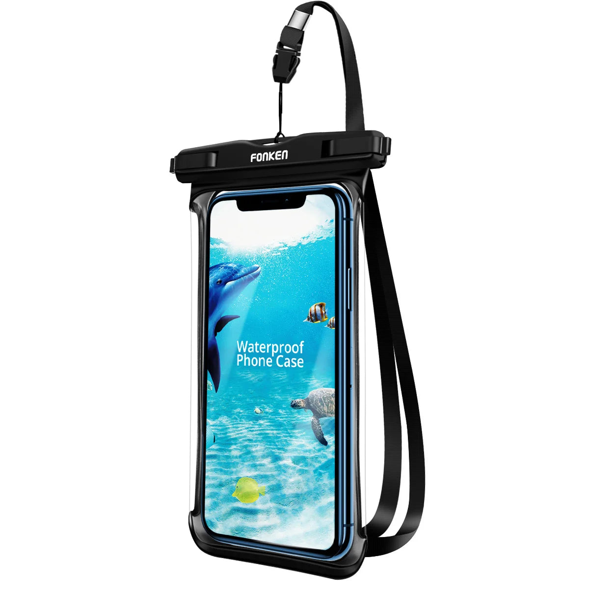 Saco Impermeável Universal para Telemóvel — iPhone, Samsung, Xiaomi, Huawei