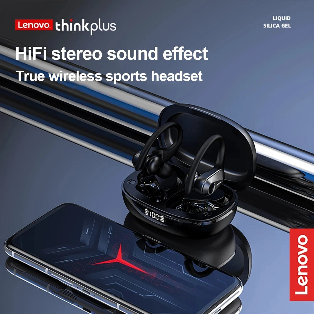 Lenovo LP75 — Earphones Desportivos Bluetooth 5.3